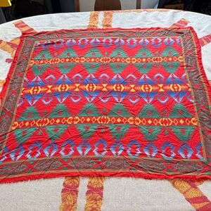 Vintage Polo Ralph Lauren Aztec Scarf